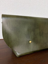 メッセンジャーバッグ (XS)/レザーストラップ-DARK GREEN