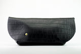 メッセンジャーバッグ (S)/CROCO PATTERN BLACK