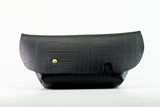 メッセンジャーバッグ (XS)/CROCO PATTERN BLACK