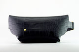 メッセンジャーバッグ (XS)/CROCO PATTERN NAVY-FAS