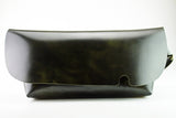 メッセンジャーバッグ (M)/レザーストラップDARK GREEN