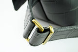メッセンジャーバッグ (XS)/CROCO PATTERN BLACK