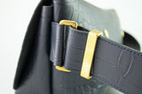 メッセンジャーバッグ (S)/CROCO PATTERN NAVY