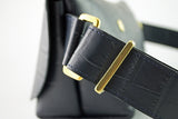 メッセンジャーバッグ (XS)/CROCO PATTERN NAVY-FAS
