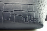 メッセンジャーバッグ (S)/CROCO PATTERN NAVY