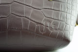 メッセンジャーバッグ (XS)/CROCO PATTERN BROWN