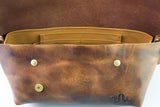メッセンジャーバッグ (S)/AGED BROWN