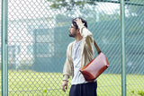 メッセンジャーバッグ (M)/CAMEL-FAS