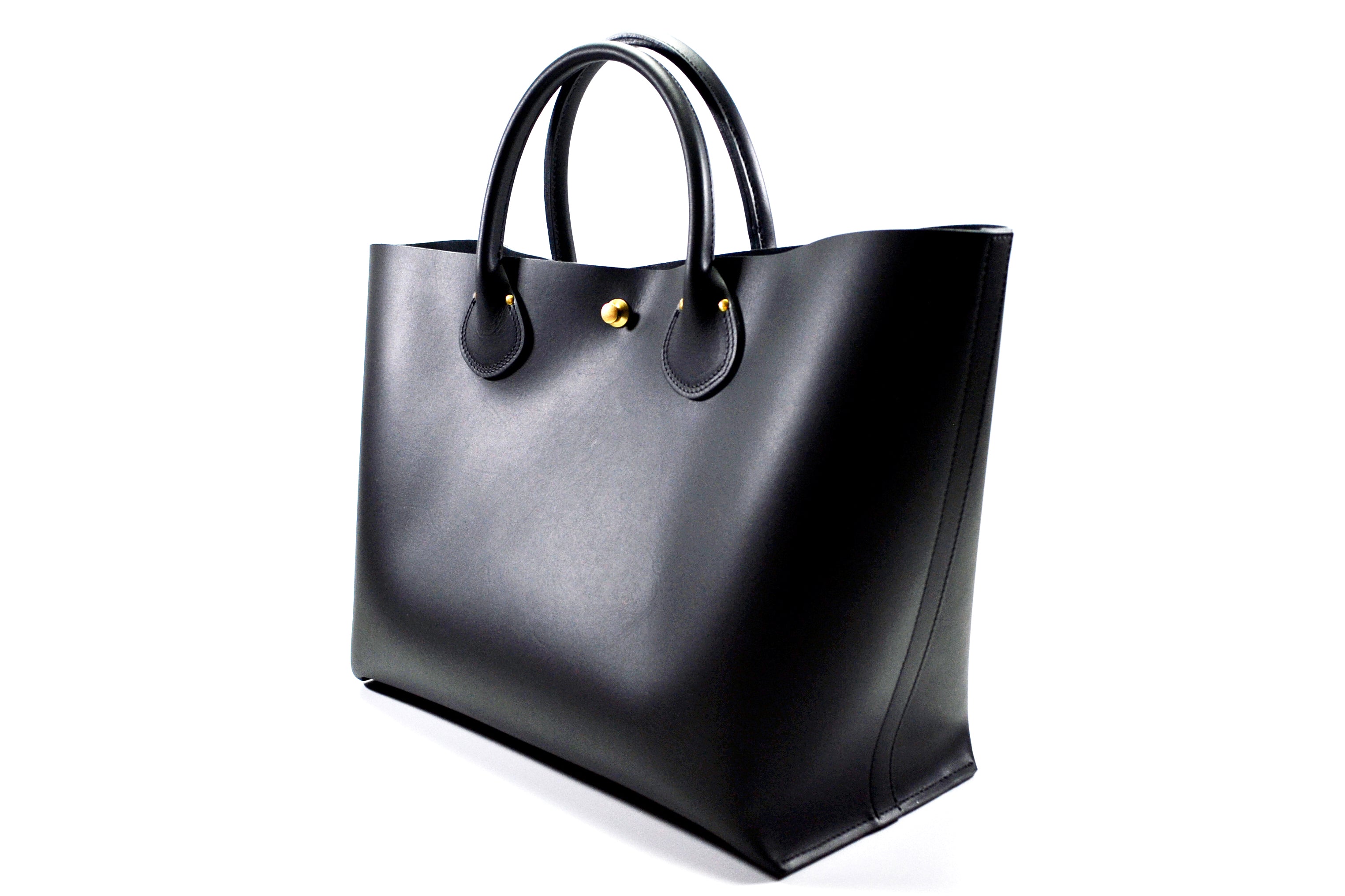 Uni&co. レザートートバッグ/MAT BLACK