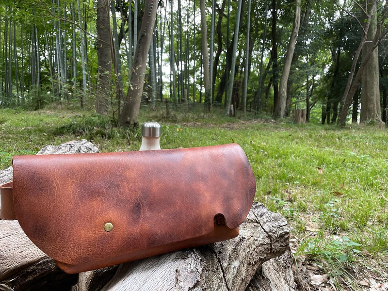 メッセンジャーバッグ (S)/AGED BROWN