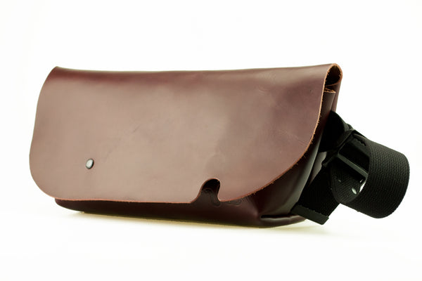 MESSENGER BAG (S)/OILED BURGUNDY