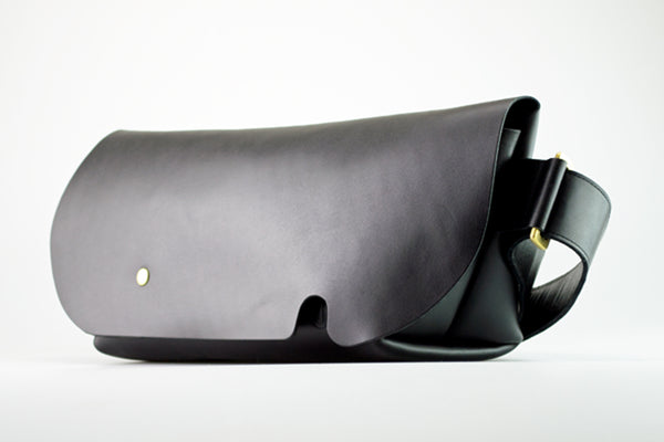 MESSENGER BAG (S)/LS-BLACK-FAS